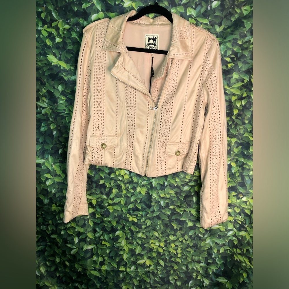 Jaase Anthropology Women's Blush Jacket NWT - Picture 3 of 16